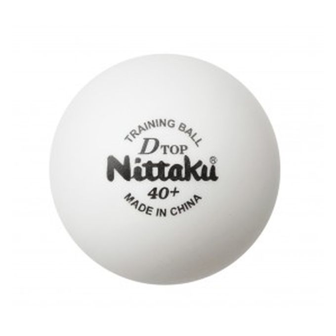 【ポイント最大10倍！要エントリー】Nittaku ニッタク NB1520 練習球 Dトップトレキュウ 10ダース入り 卓球ボール