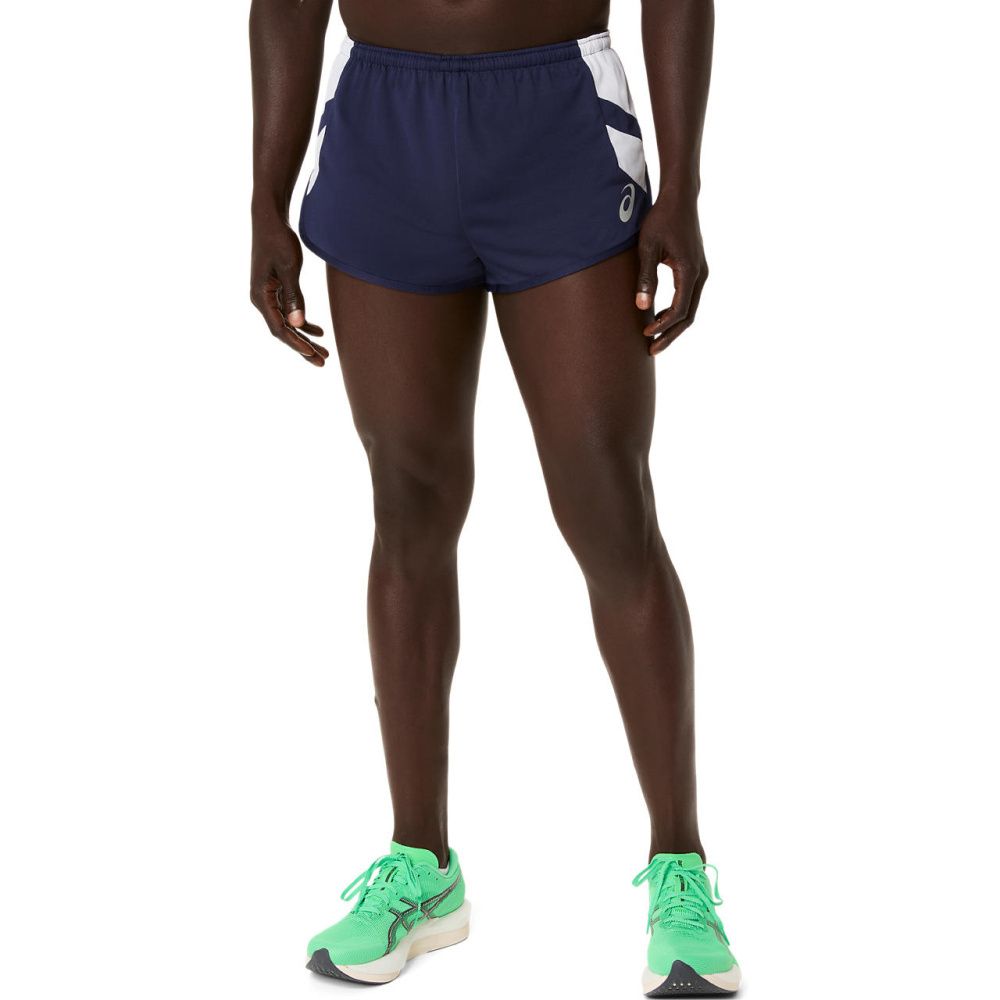 【ポイント最大10倍！要エントリー】asics アシックス メンズランニングパンツ 2091A849 ネイビー