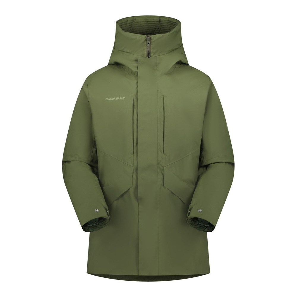 【ポイント10倍！要エントリー】MAMMUT マムート Floeberg HS Thermo Hooded Coat AF Men dark marsh 101029131｜BEE SPORTS