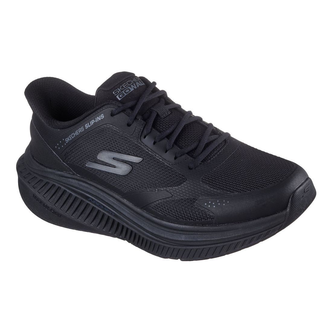 SKECHERS スケッチャーズ メンズ シューズ 靴 スリップインズ Slip-ins GO WALK MAX CUSHIONING ARCH FIT-JAYLEN ブラック 216351