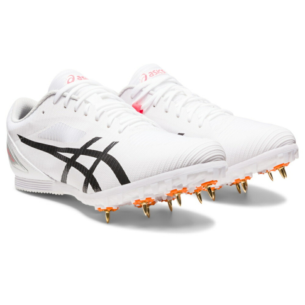 【ポイント10倍!要エントリー】asics アシックス 1093A195 陸上競技 スパイクシューズ オールウェザー/土トラック兼用 ヒートフラット 12 HEATFLAT 12 100 ユニセックス シューズ|BEE SPORTS