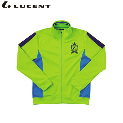 【ポイント最大10倍！要エントリー】LUCENT ルーセント テニス ウェア レディース ウォームアップシャツ ライム XLW6325