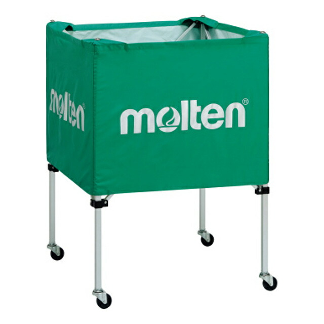 molten モルテン BK0021-G 設備・備品 ボールカゴ 中・背低 緑 BK0021-G