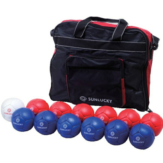 楽天市場】サンラッキー ボッチャゲーム用ボールセット・スタンダード