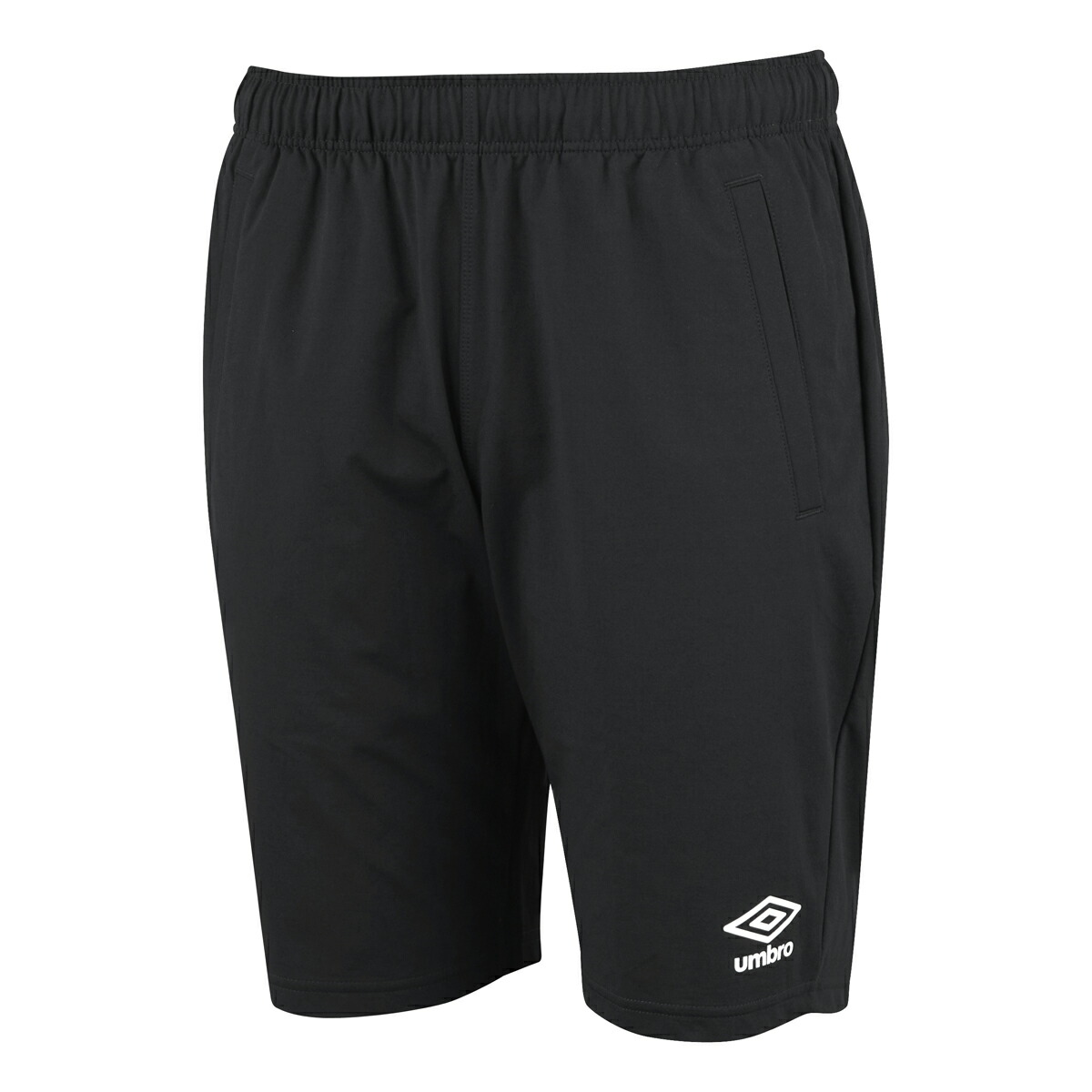 UMBRO アンブロ サッカー UAS2351JP BLK ジュニア ウォームアップハーフパンツ ブラック ボトムス
