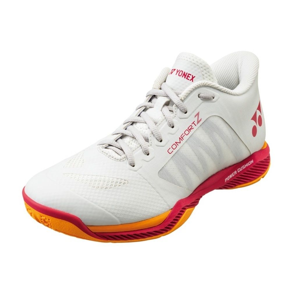 YONEX ヨネックス パワークッションコンフォートＺＷＭＤ SHBCFZ3WM シューズ（ユニ） 236 オフホワイト／レッド バドミントン