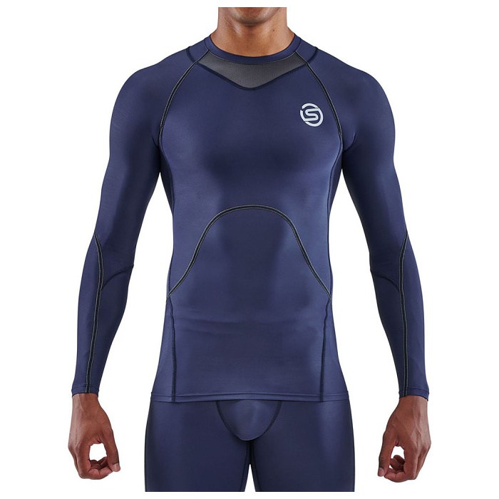 SKINS スキンズ ボディケア コンプレッションウエア SERIES-3 メンズ 長袖 ネイビー 18121310 12,870円