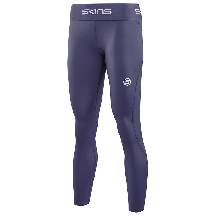 【ポイント最大10倍！要エントリー】SKINS スキンズ ボディケア コンプレッションウエア SERIES-1 メンズ ロングタイツ ネイビー 18171110