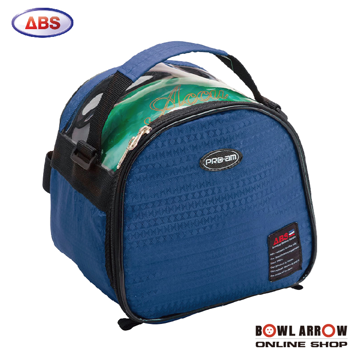 ABS B20-200 ボウリング 小物 1個 ボウリングバッグ ボール 人気 ブルー