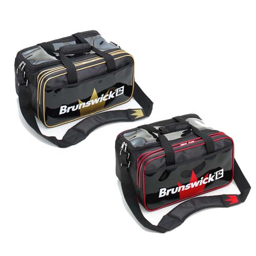 Brunswick BC48 ダブル ユニット ブランズウィック ボウリング バッグ 2個入 ボウリング用品 ボーリング グッズ