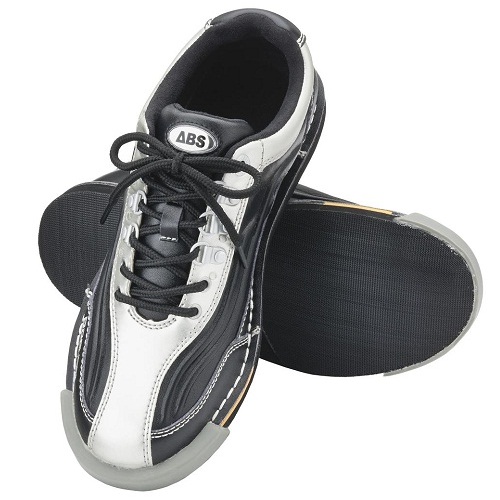 ABS ボウリング シューズ S-1230 ブラック・シルバー ボウリング用品 ボーリング グッズ 靴