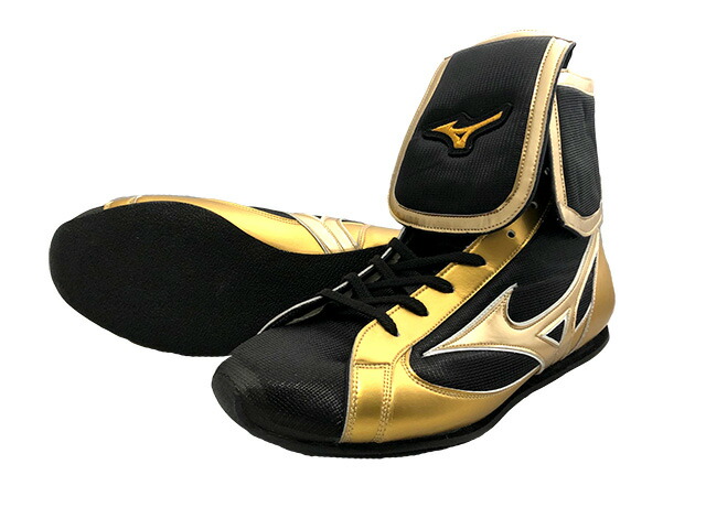 Mizuno ボクシングシューズ 黒 レザー ハイカット MIZUNO 【サイズ交換送料無料】ミズノ ボクシング ボクシング