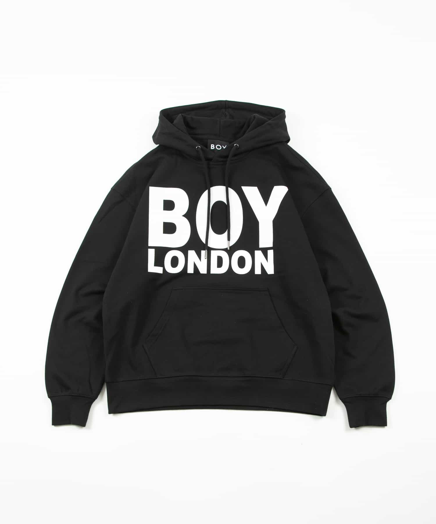 【 BOY LONDON 】BOY LONDON LOGO PARKA BLACK×WHITE