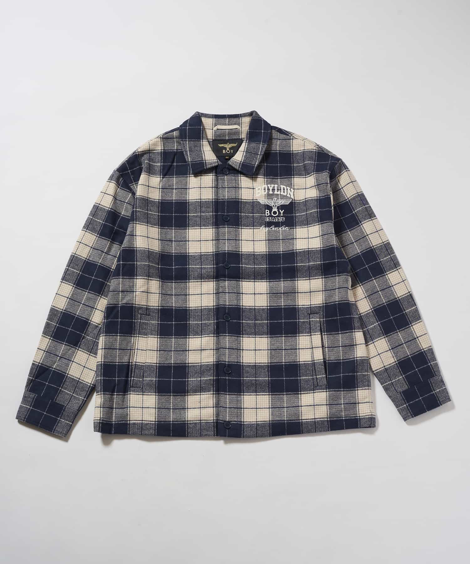BOY LONDON vintage 長袖　シャツ BOY LONDON ボーイロンドン】長袖シャツ ロゴ 黒 140センチ 綿