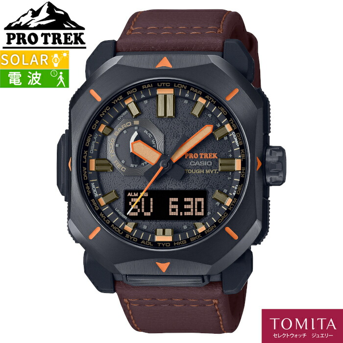 【美品】CASIO PRW-6000SC-7JFホワイトスノーカモ プロトレック Casio Pro Trek Black Dial Men's White Resin Watch PRW-6000SC