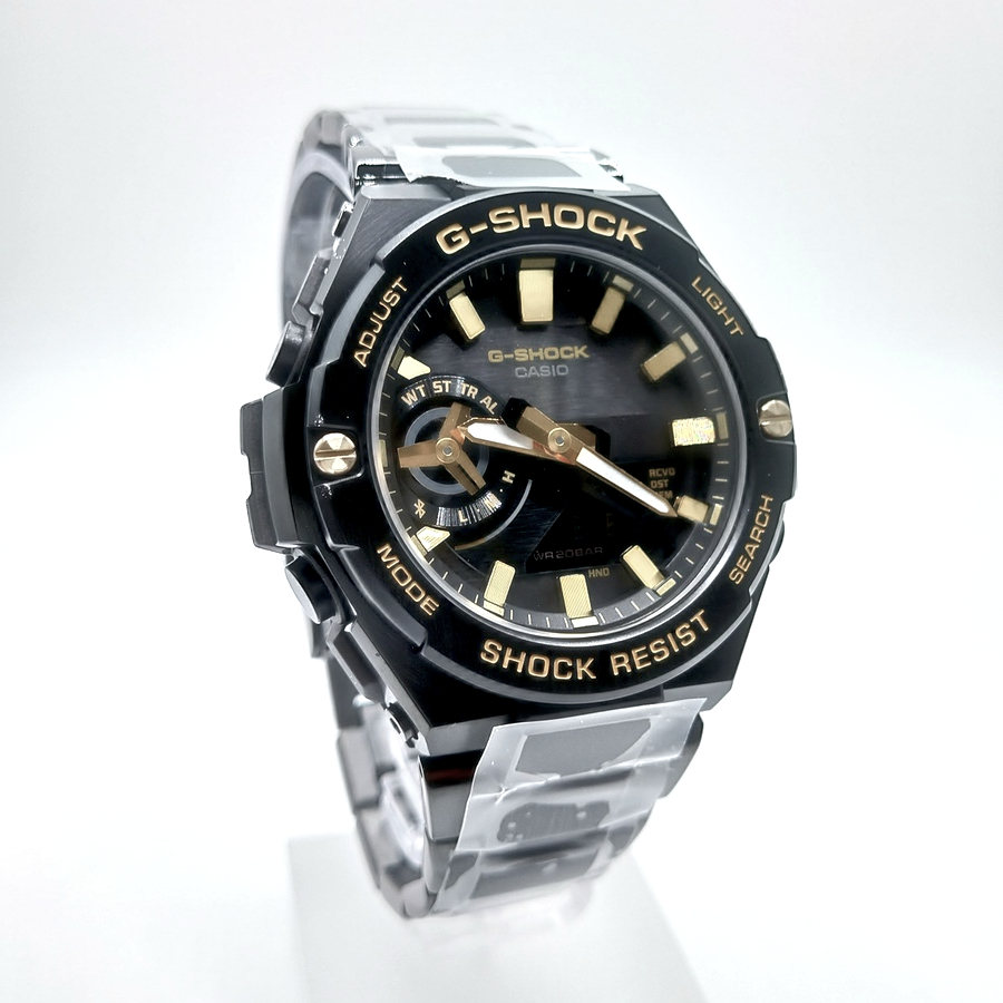 CASIO カシオ G-SHOCK ジーショック 20気圧防水 ソーラー G-STEEL GST