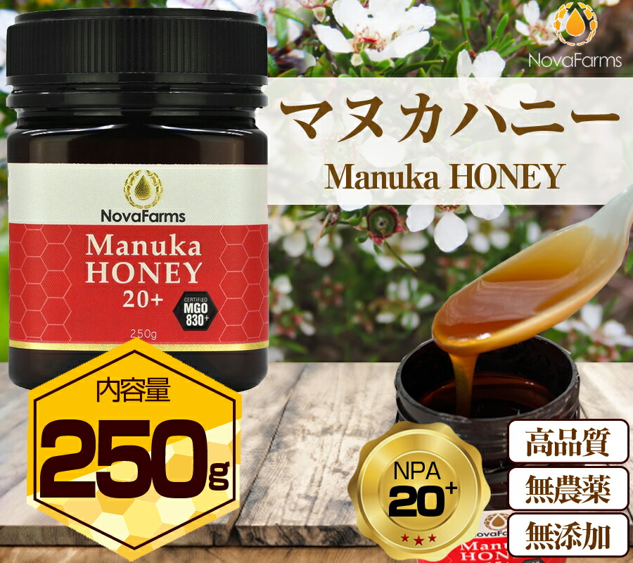 楽天市場】マヌカハニー UMF20 NPA20+ UMF20+ 相当 500g MGO