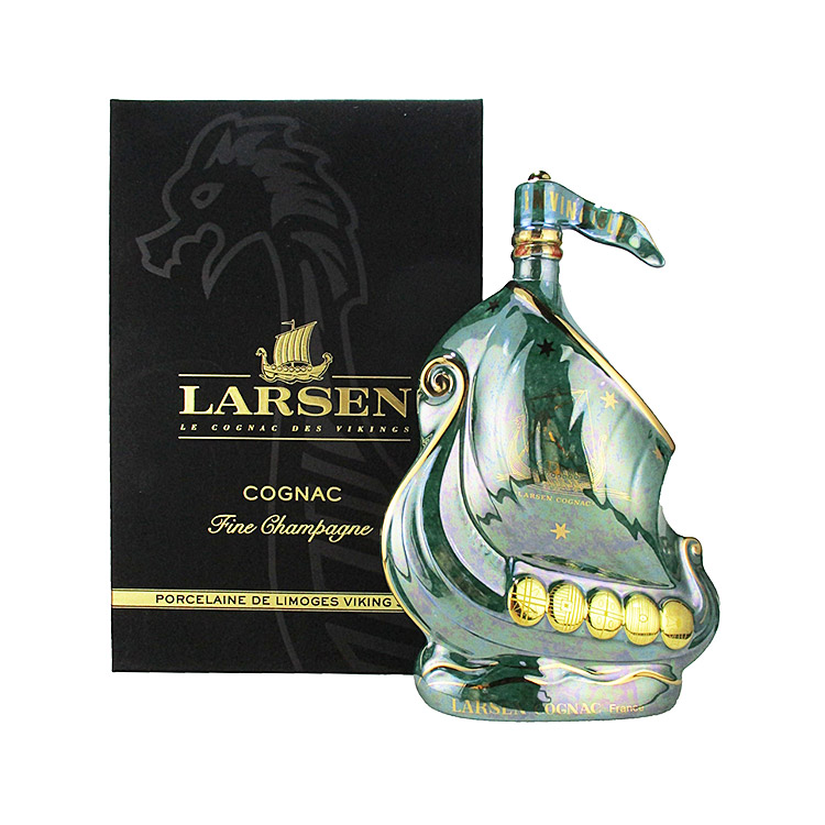 ブランデー　ラーセンシップ LARSEN　マーブルグリーン ラーセンシップ マーブルグリーン 700ml 40度 箱付き Larsen