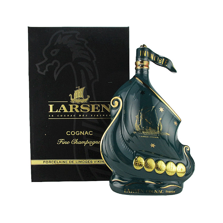 ブランデー♡ラーセン♡ゴールドリモージュシップ：700ml 楽天市場】LARSEN HORS D'AGE GOLDEN VIKING ラーセン オル
