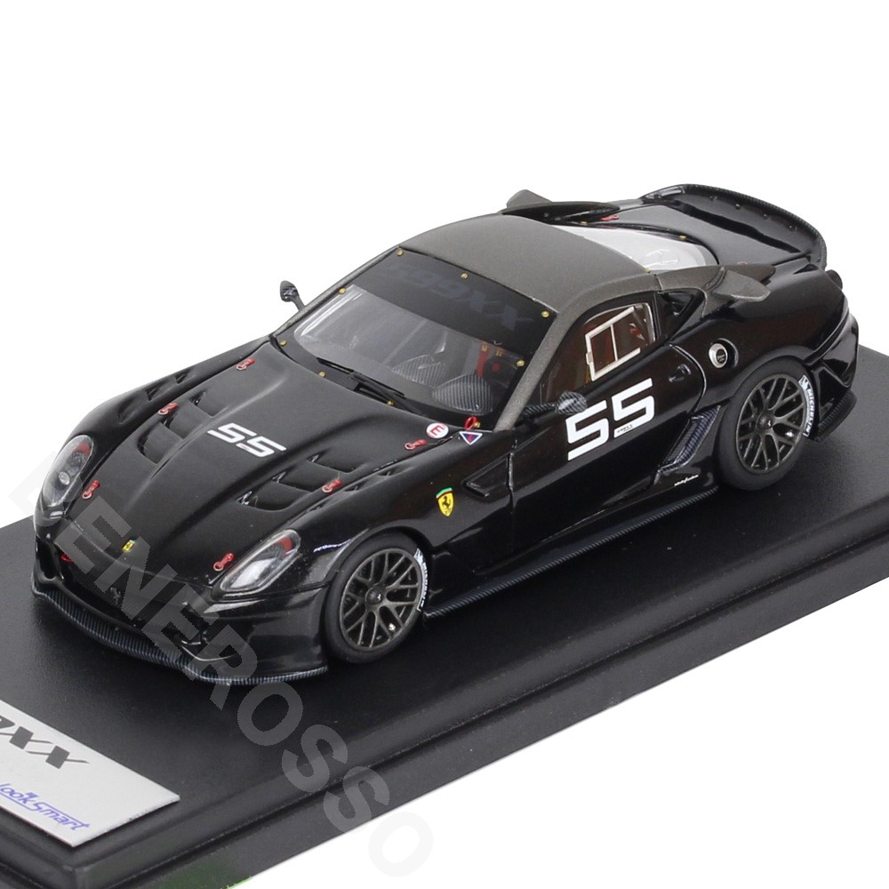 Look Smart 1/43スケール フェラーリ 599XX &ldquo;Versione Clienti&rdquo; #55 Nero Daytona / Grigio Ghisa Opaco LS368M｜フェラーリ・グッズの店 BENEROSSO