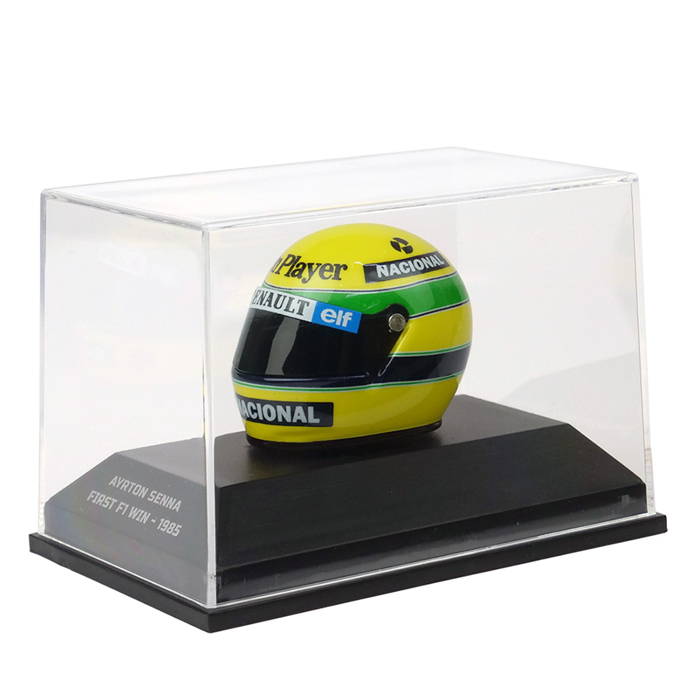 アイルトン・セナ　ミニチュアヘルメット　ミニチャンプス MINICHAMPS(ミニチャンプス) 1/8 (ダイキャスト製) ヘルメット