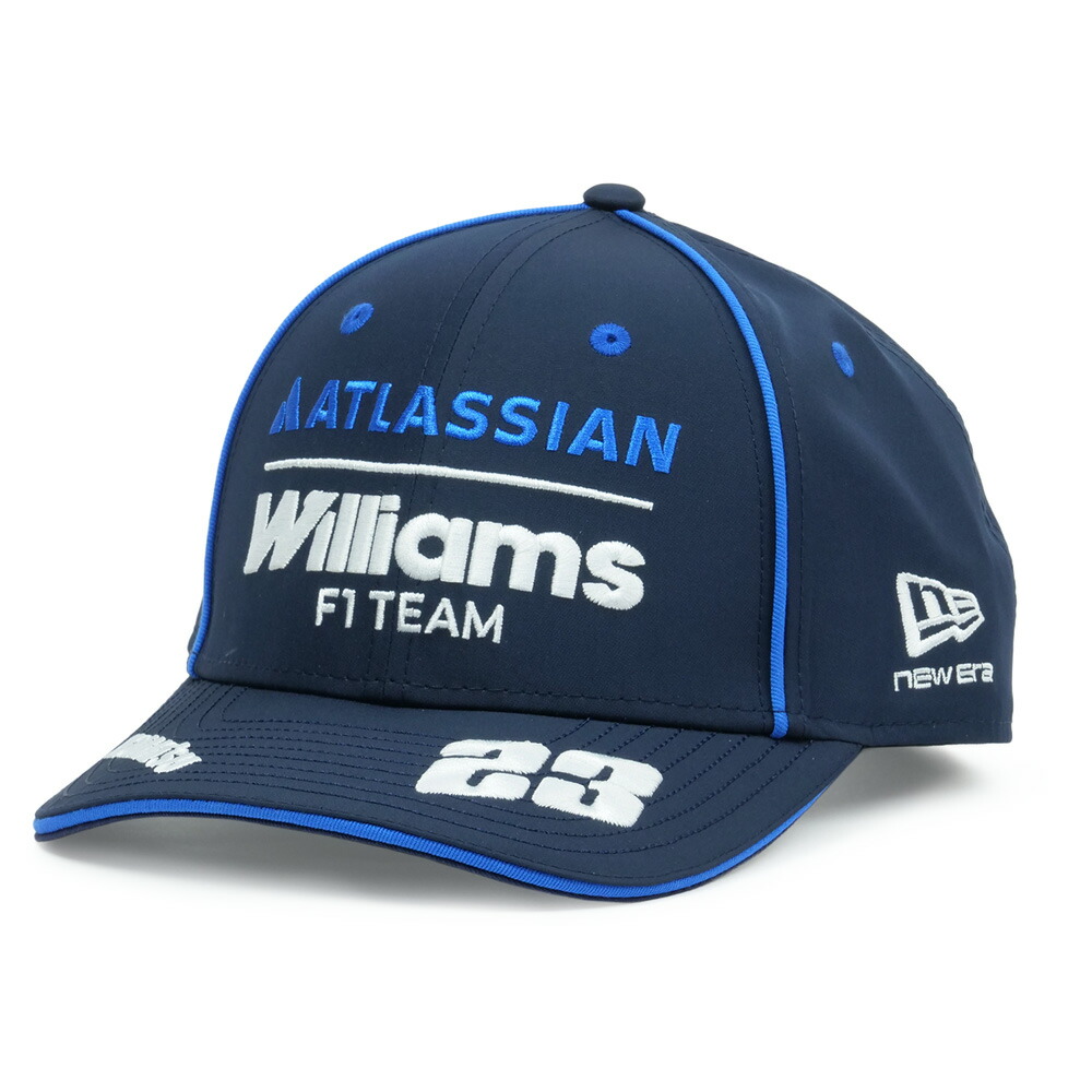 アトラシアン ウィリアムズ レーシング NewEra 9FORTY A.アルボン キャップ 2026 ネイビー 15135268