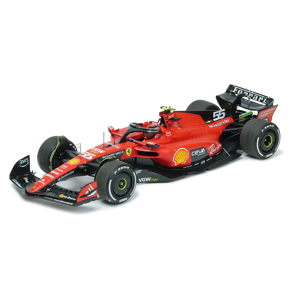 BBR MODELS 1/18スケール フェラーリ SF-23 C.サインツ シンガポールGP 2023 ウィナー レッド PBBR231865 38,610円