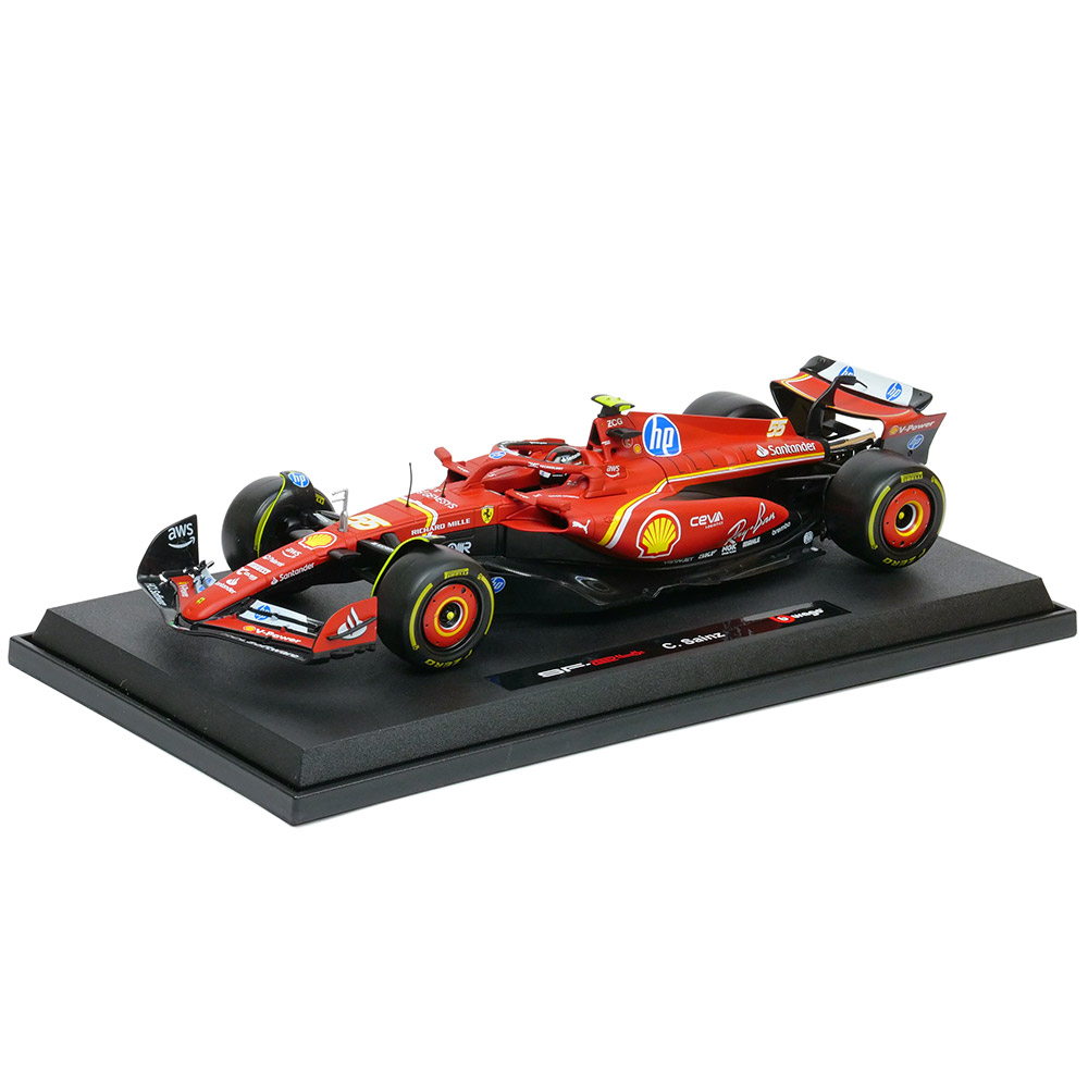楽天市場】Bburago 1/18スケール フェラーリ SF21 C.サインツ