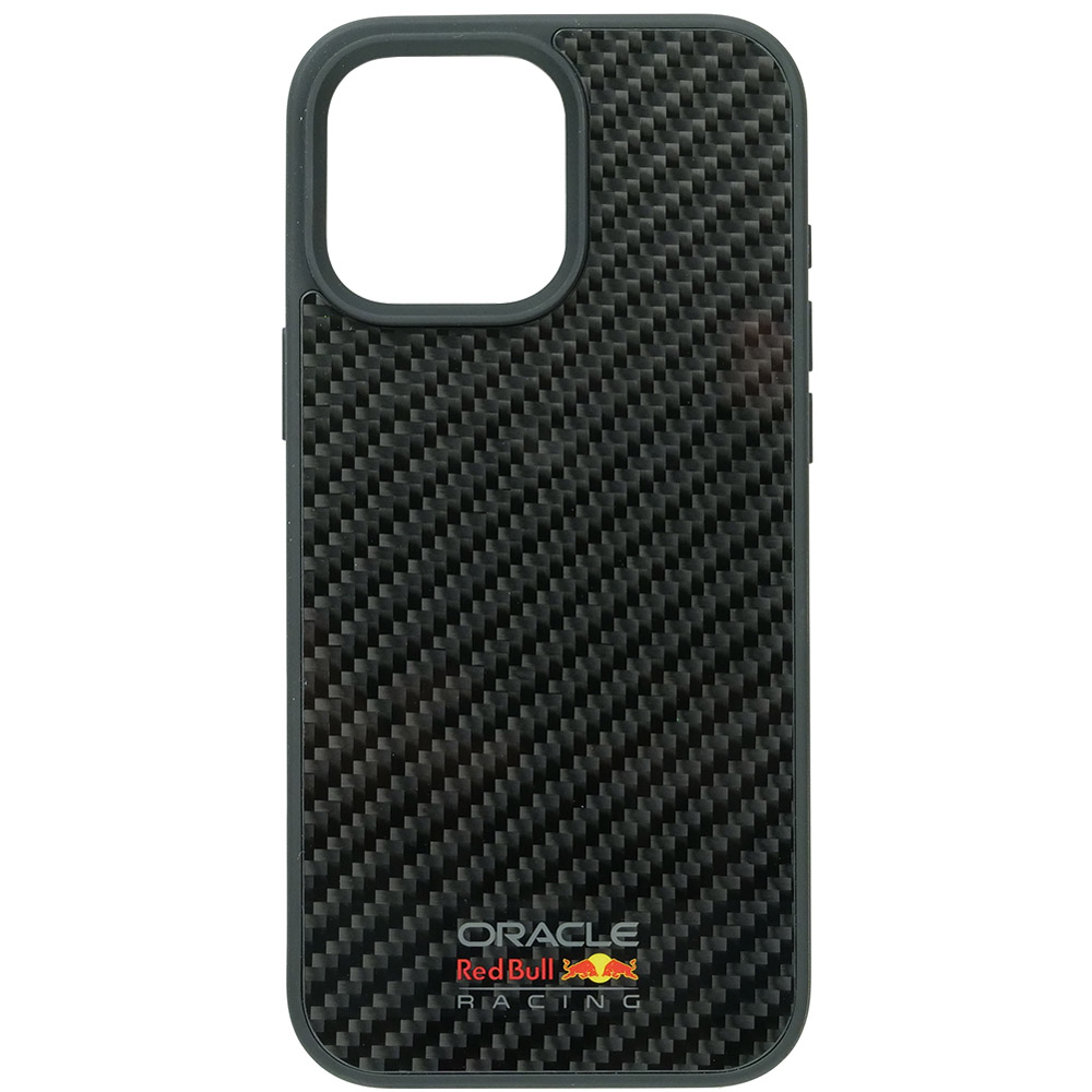 オラクル レッドブル レーシング iPhone16ProMax マグセーフ リアルカーボン バックカバー ブラック RBHMP16X24CFILSK