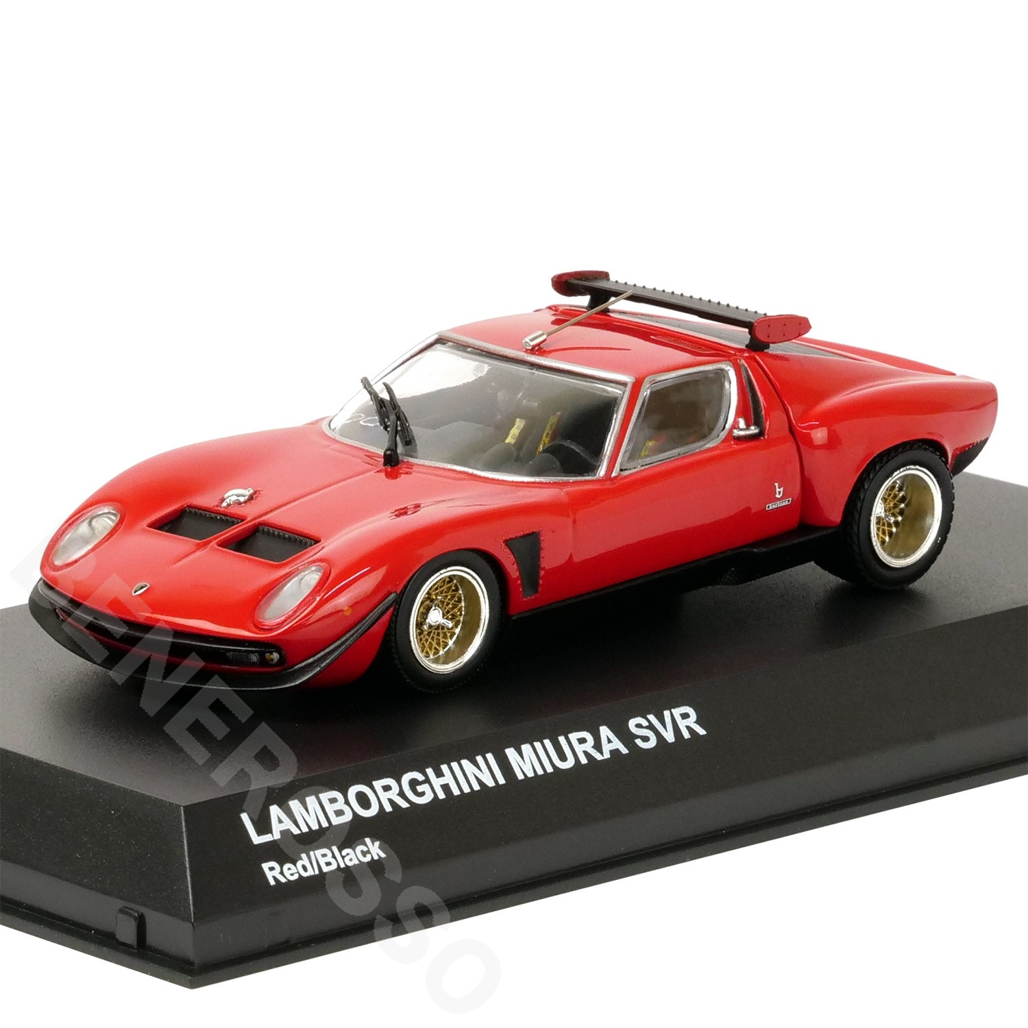 ベレム　ランボルギーニ　ミウラ　レッド　1/43　VEREM　REF　325 京商 1/43スケール ランボルギーニ ミウラ SVR (レッド/ブラック