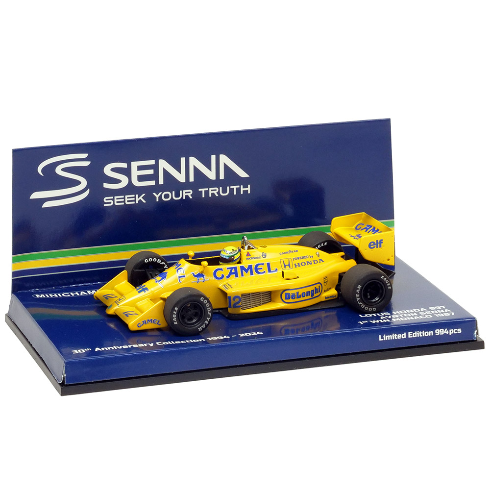 ミニチャンプス99T 1987 ロータス ミニカー アイルトン・セナ 10 / ロータス|1/43スケールミニチャンプス 1/43スケール