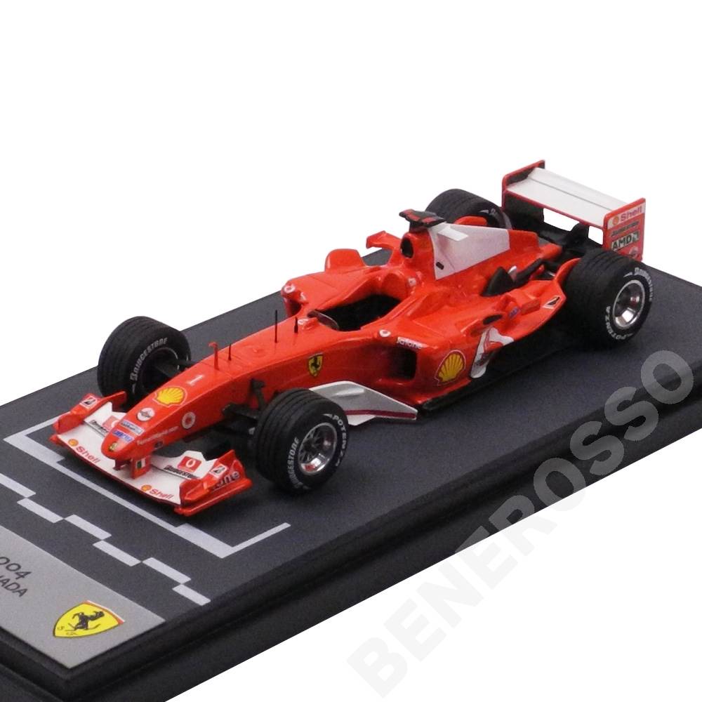 楽天市場】BBR MODELS 1/43スケール フェラーリ F2004 M.シューマッハ