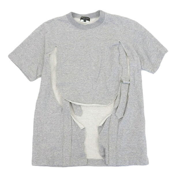 新品 23aw コムデギャルソンオム 綿裏毛起毛×エステルタッサー スウェットS COMME des GARCONS HOMME(コム デ ギャルソン・オム) 