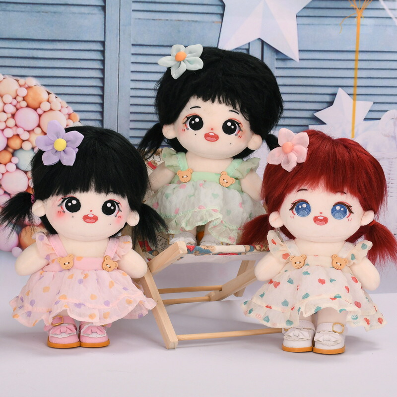 楽天市場】ぬいぐるみ 服 20cm 着せ替え 服 イチゴ 人形の服 ミニ洋服