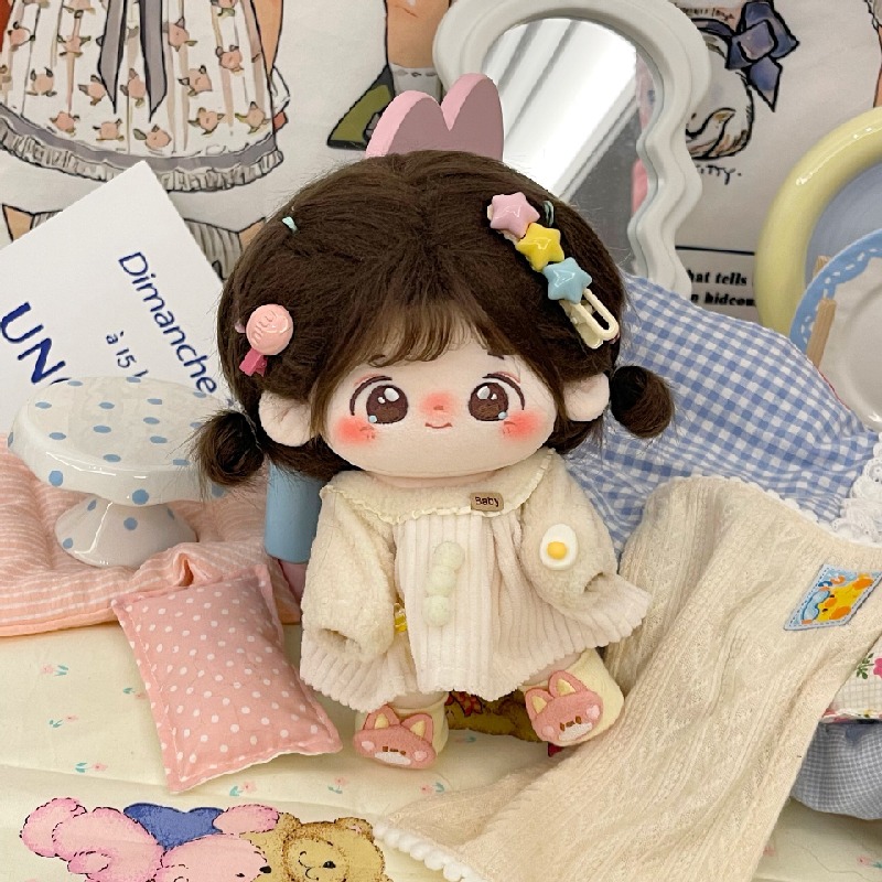 楽天市場】10cm 20cm ぬいぐるみ用 人形の服 メイド服 ヘッド