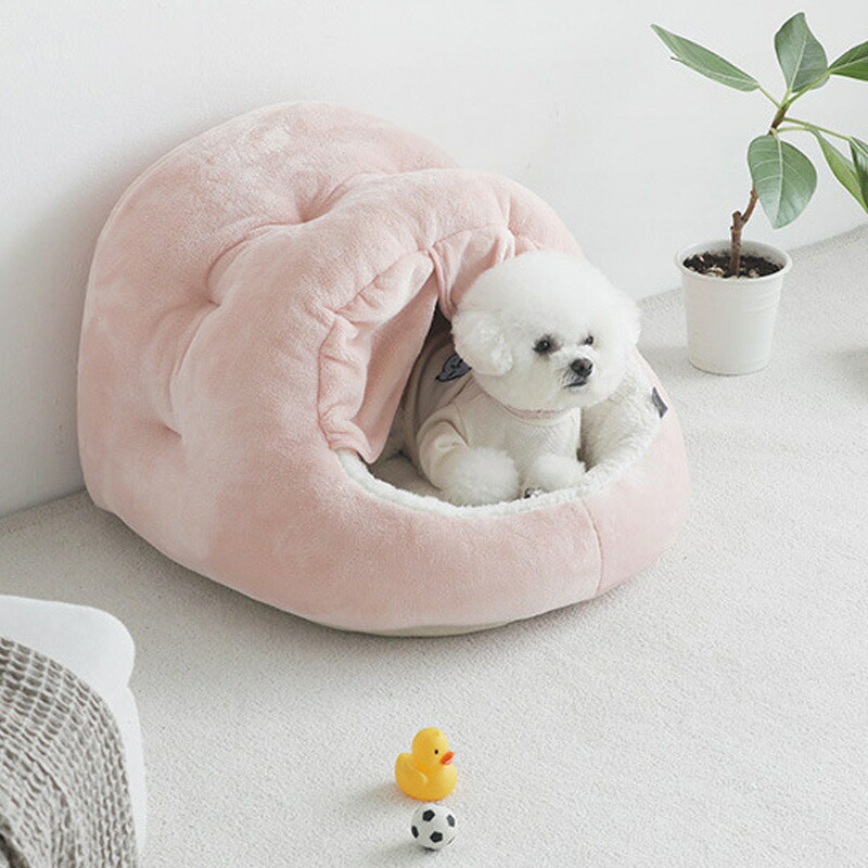 猫 ペットベッド ドームベッド クッション 2color 犬 小型犬 ドーム型 ペットハウス 猫用 ネコ ベッド ドーム ハウス 春 秋 冬 洗える 洗濯可能 あったか ドッグハウス かわいい おしゃれ