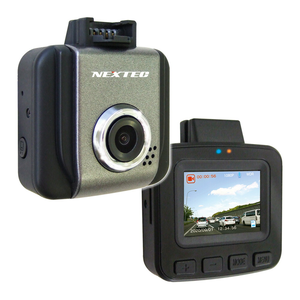 【送料無料】F.R.C.エフ・アール・シー NEXTEC【 NX-DR W2 】超小型・軽量・高機能ドライブレコーダー｜Full HD 200万画素｜1.5インチ液晶｜国内生産品