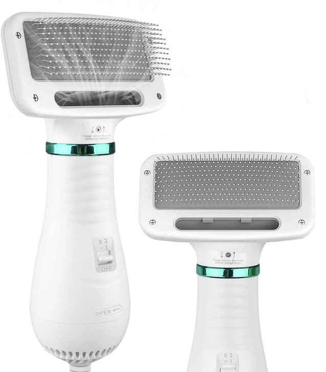 激安ブランド 楽天市場 送料無料 Ownpets ペット用品 猫犬用グルーミングヘアドライヤー ペットヘア乾燥機 犬の毛送風機 小動物ヘアブロワー 猫 犬 小型動物シャワー用具 2in1多機能 片手操作 使用便利 毛 髪 乾燥 ブラシ ヘアコーム付き 風量温度調節可能 静音安全 速