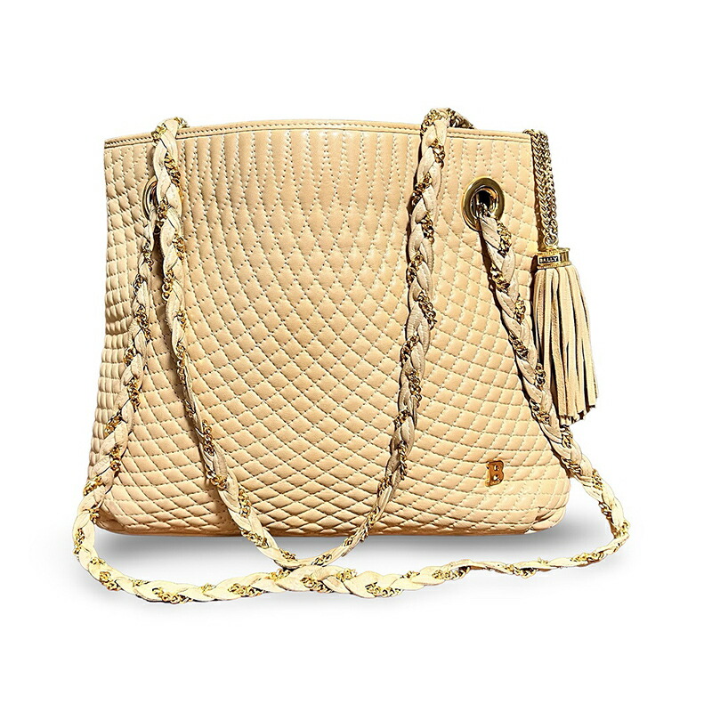 【極美品】✨BALLY キルティング　チェーンショルダーバックBK ゴールド金具 極美品】Bally キルティング ブラック×ゴールド ショルダー