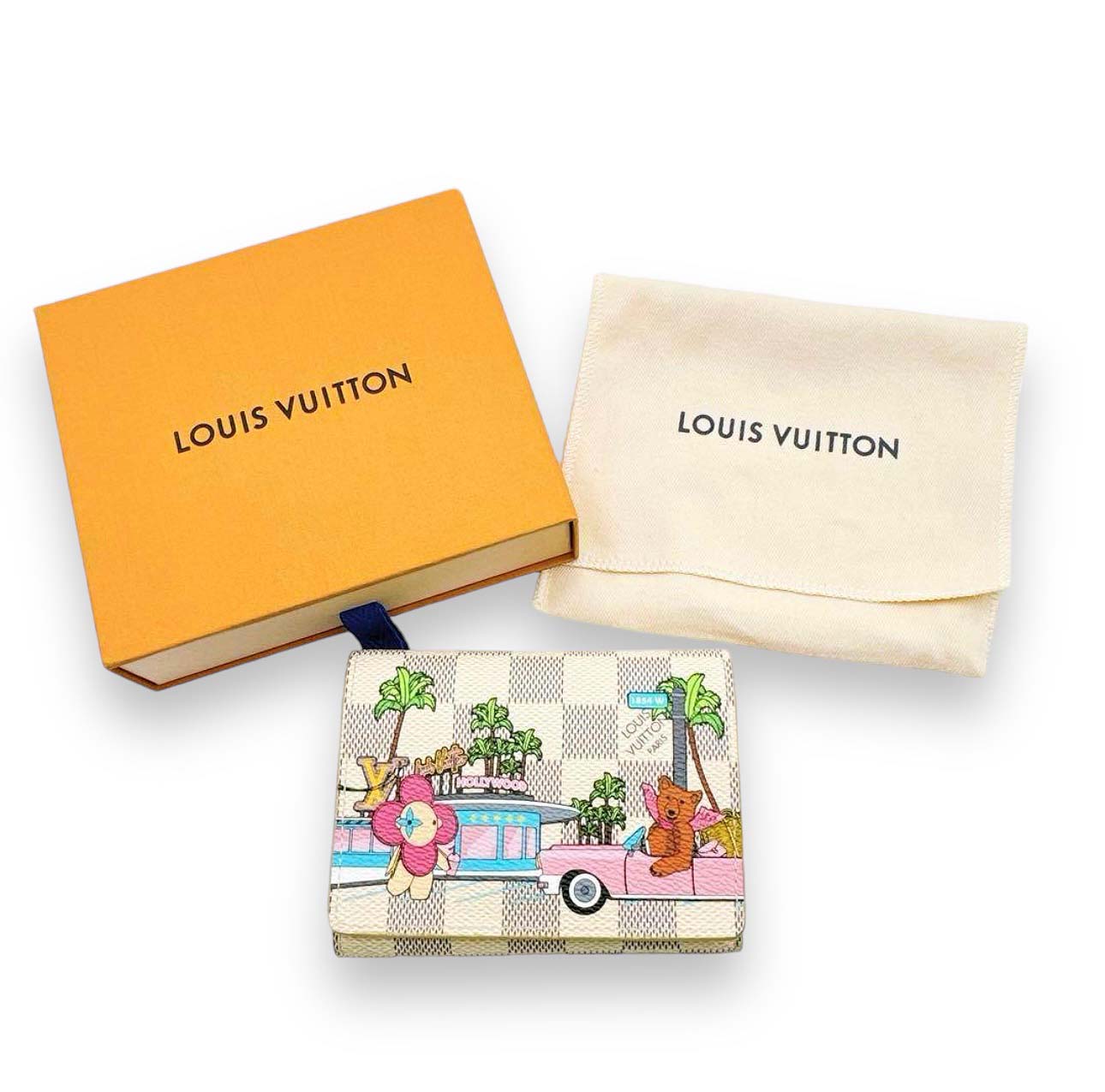 ルイヴィトン　ダミエアズール　ポルトフォイユ ジョイ　三つ折り財布 楽天市場】【財布】 LOUIS VUITTON ルイ ヴィトン ダミエ