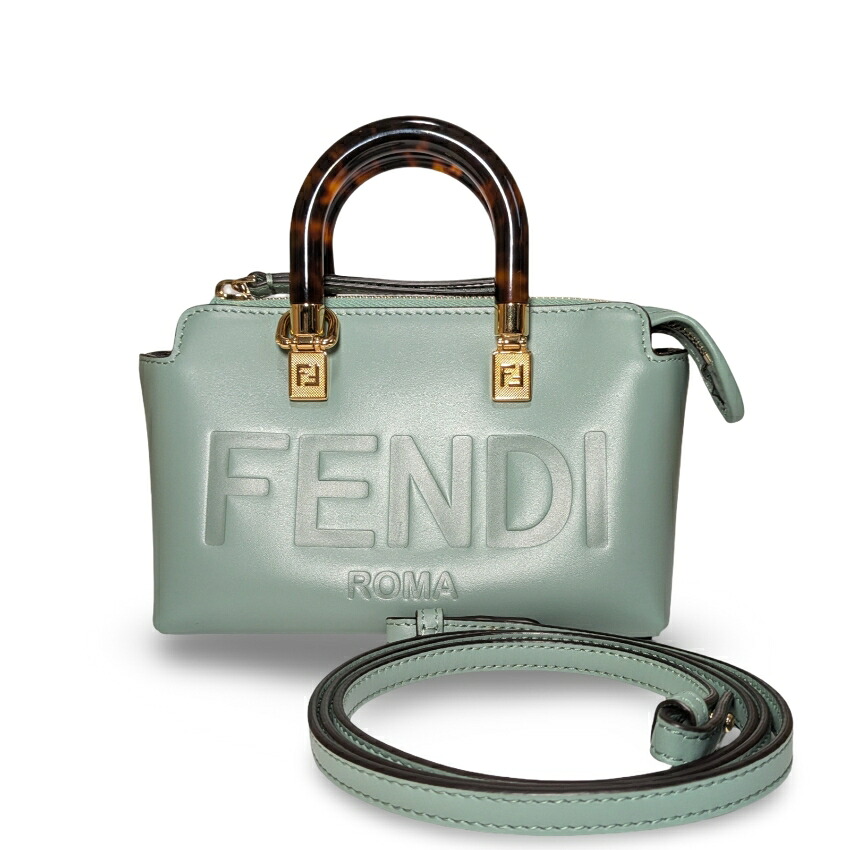 【新品同様】FENDI フェンディ バイザウェイミニ 2way ショルダーバッグ ハンドバッグ 定価約24万円【中古】【鑑定済み】