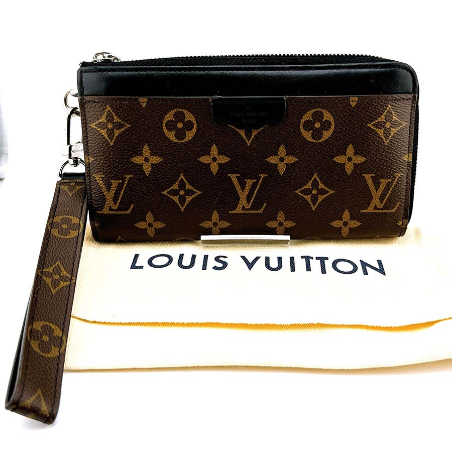 LOUIS VUITTON ルイヴィトン 長金入れ モノグラム ジッピードラゴンヌ マカサー M69407 【中古】【位置づける済み】