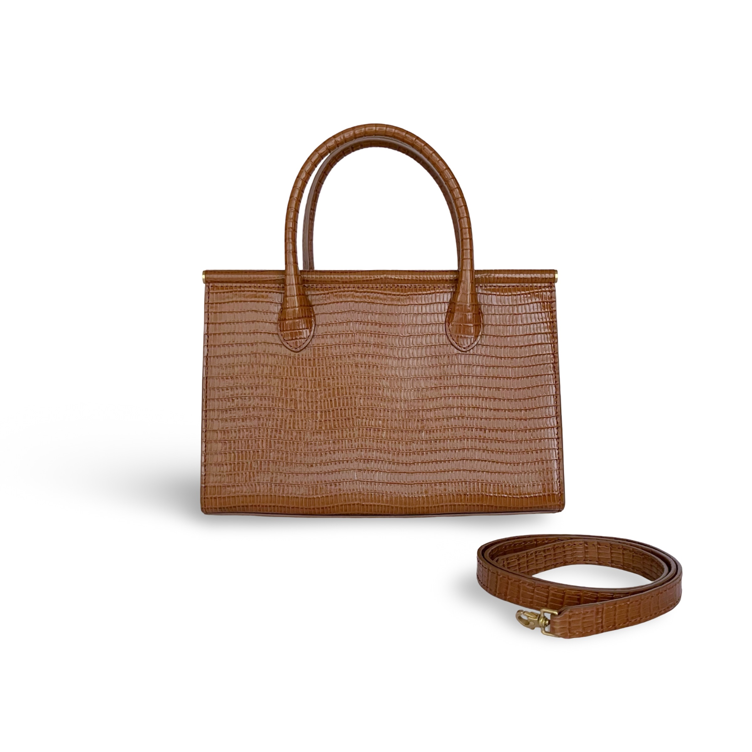 TOUT Y EST トゥティエ 2WAY ショルダー ハンドバッグ ライトブラウン 【中古】【鑑定済み】｜ブランハート　店