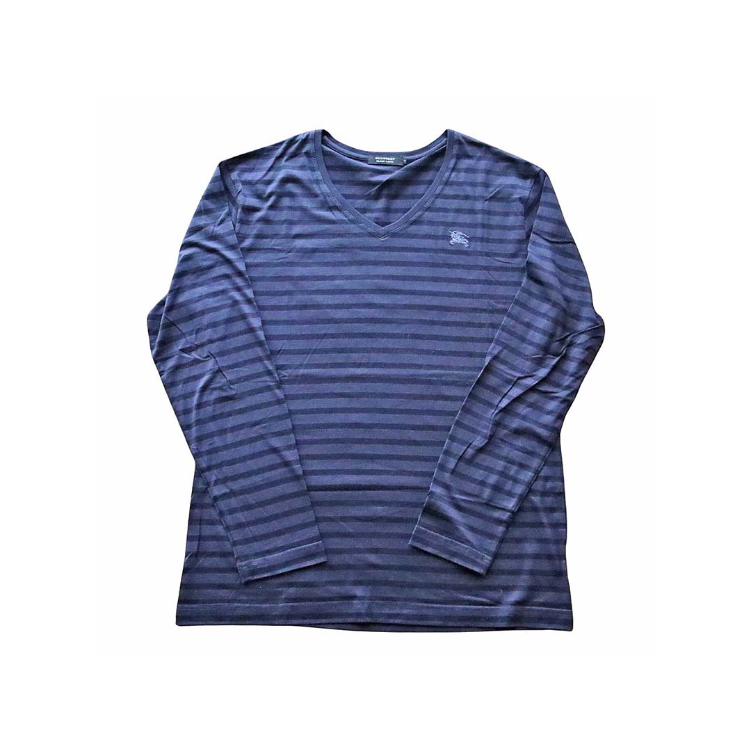 新品・未使用　BURBERRY  バーバリー　トップス　ネイビー　綿100　長袖 楽天市場】【完売】バーバリー(BURBERRY) メンズ トップス ロンT