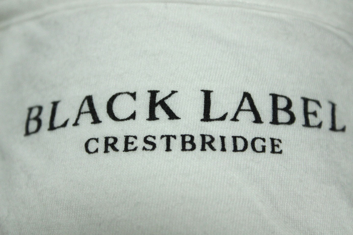 【楽天市場】BLACK LABEL CRESTBRIDGE ブラックレーベル・クレストブリッジ シンプル 無地 長袖 ロングスリーブ Tシャツ