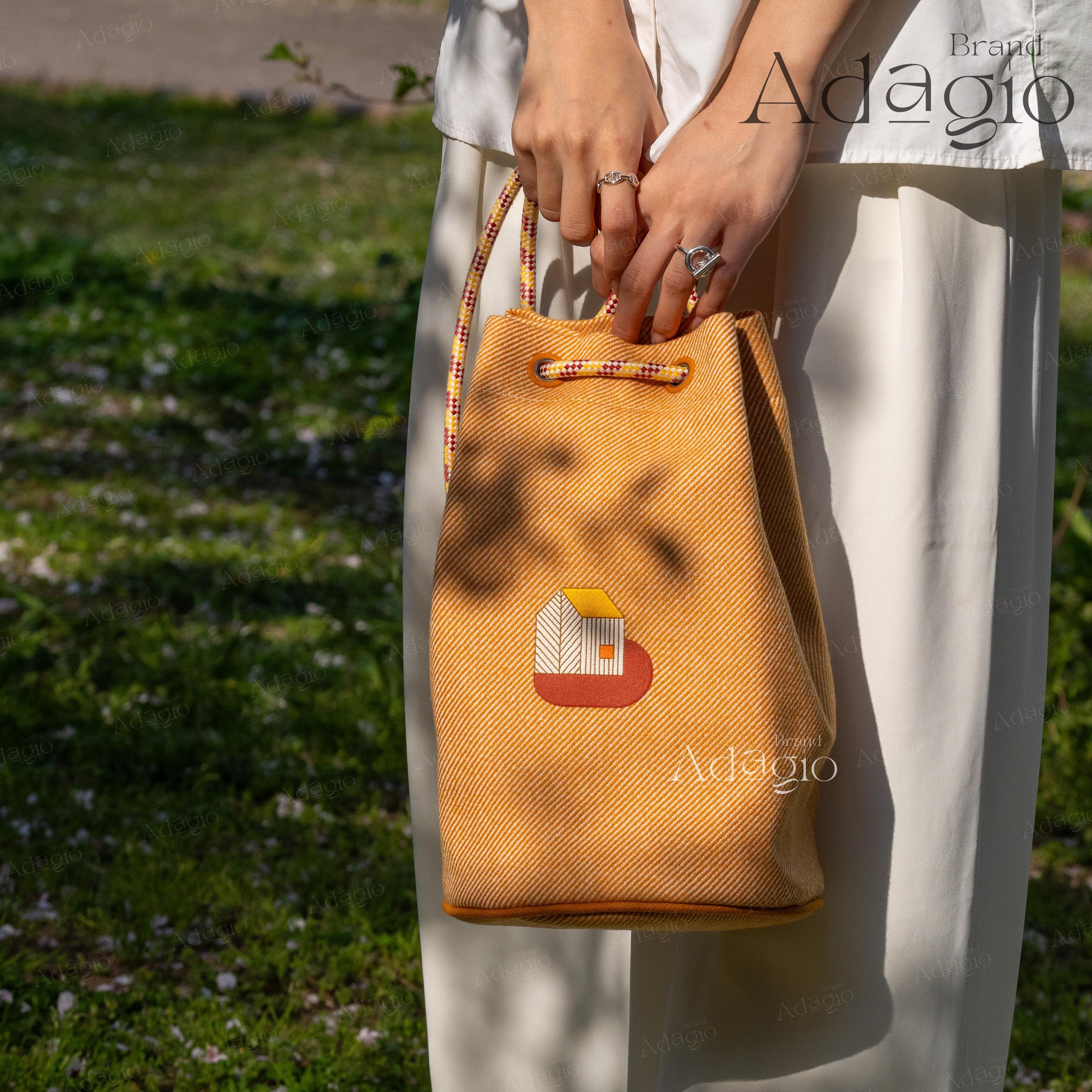 楽天市場】HERMES エルメス エポペ ダッフルバッグ 巾着 バッグ