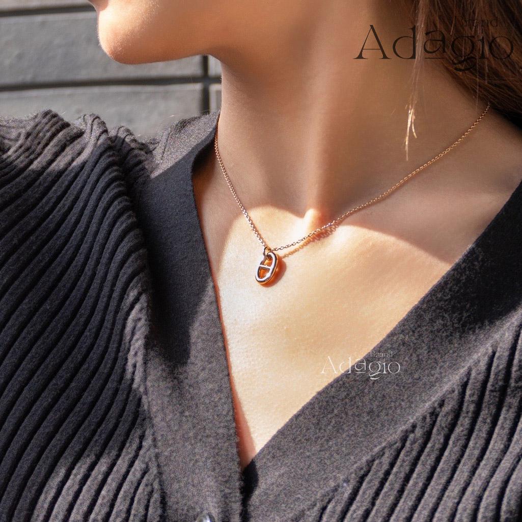 HERMES♡ローズゴールド ネックレス Medaille Blason PM Medaille Blason necklace, small model | Hermès Hong Kong SAR