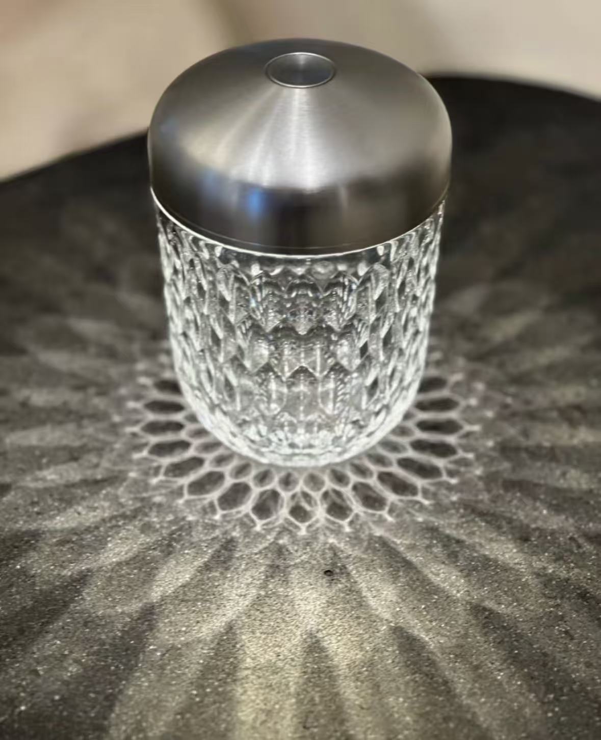 入手困難エルメス サンルイ　FOLIA LEDランプ　オーダーどんぐり ブラウン HERMES パリ購入 入手困難 サンルイ FOLIA ランプ LED照明