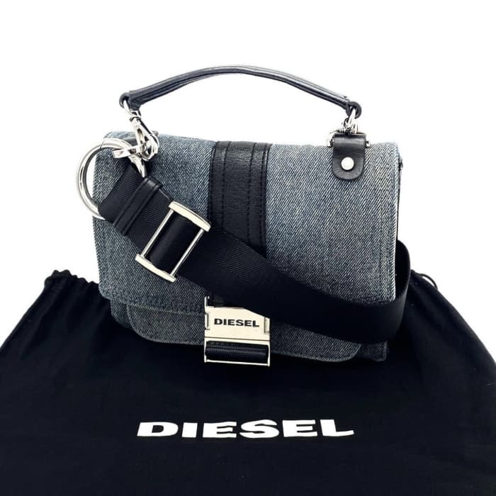 DIESEL スタッズ付きブラックハンドバッグ Amazon | [Diesel] (ディーゼル) レディース Dロゴエンボス