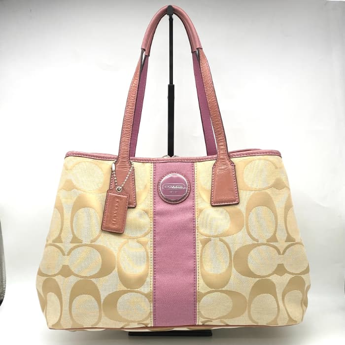 楽天市場】コーチ トートバッグ 12248 えんじ色 赤 紫 レザー